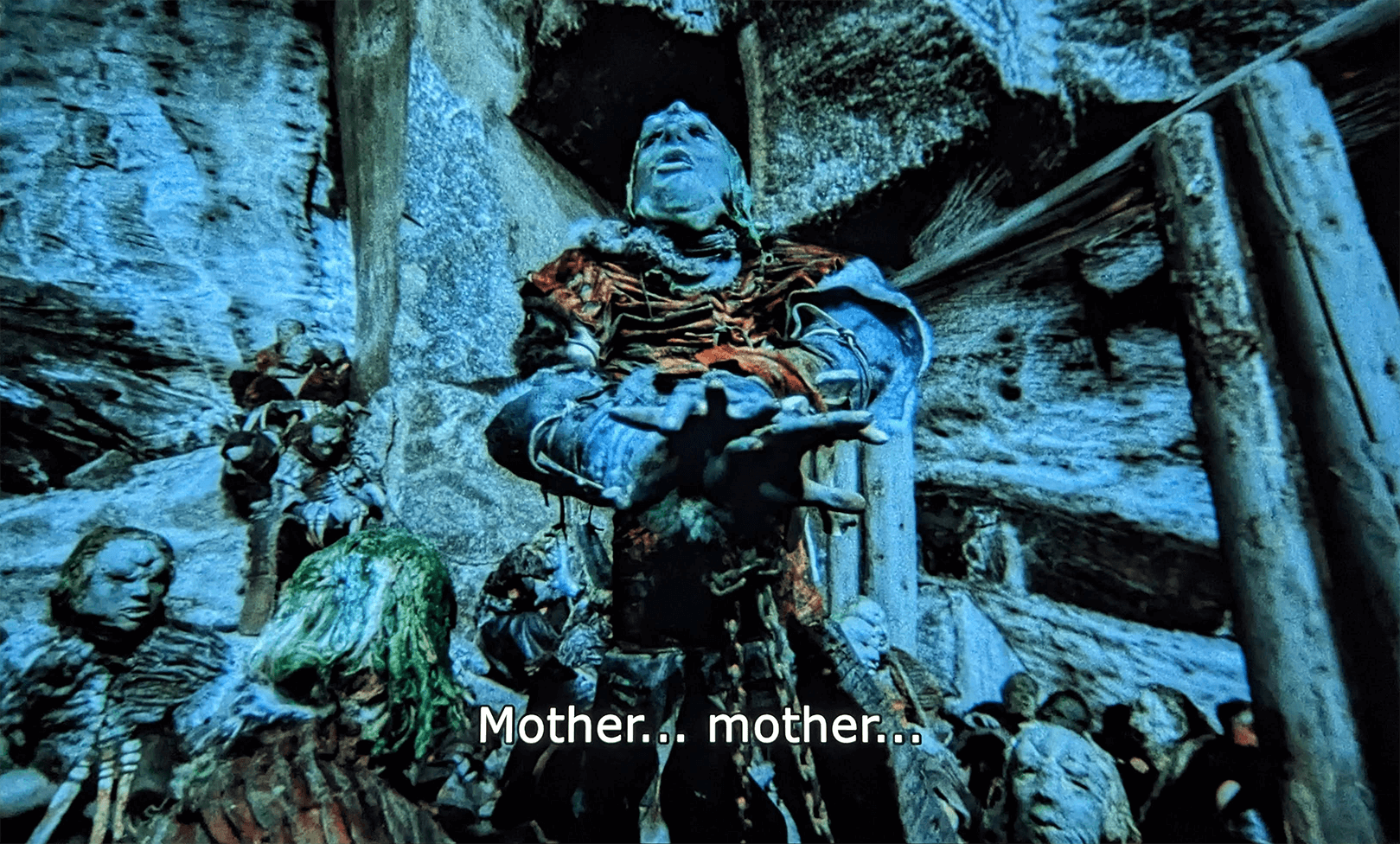 "Film still from 'On The Silver Globe'"