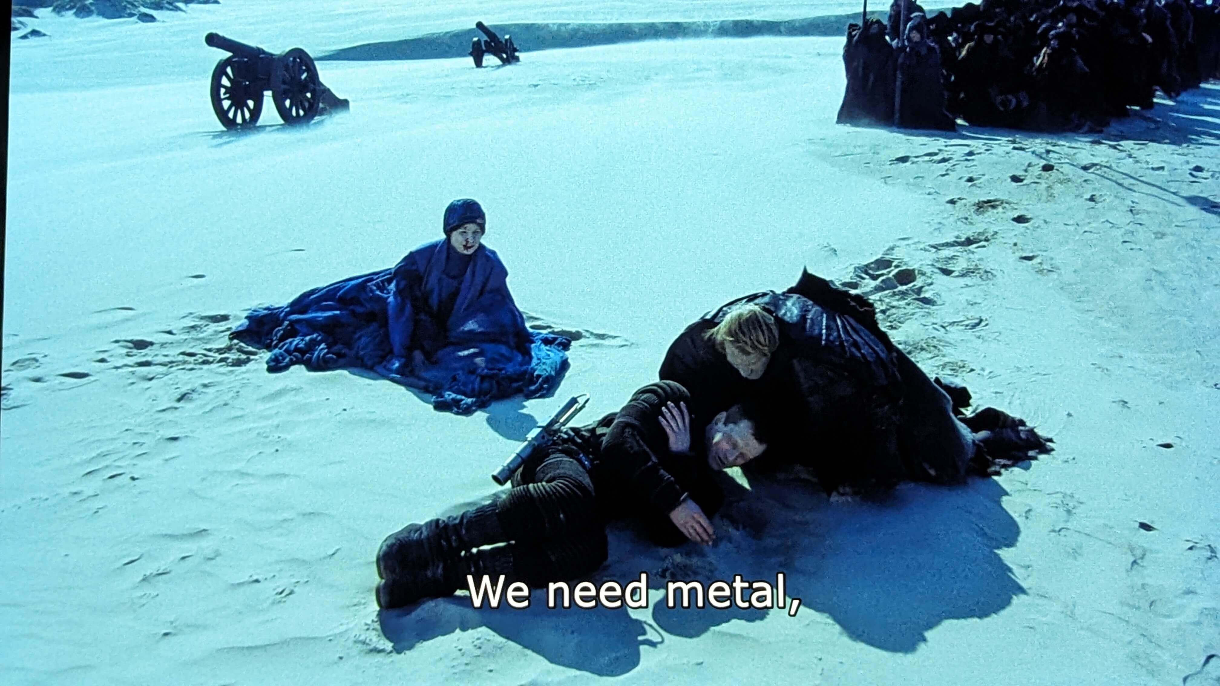 "Film still from 'On The Silver Globe'"