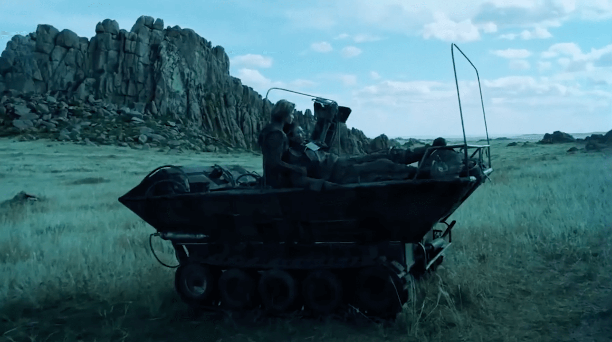 "Film still from 'On The Silver Globe'"