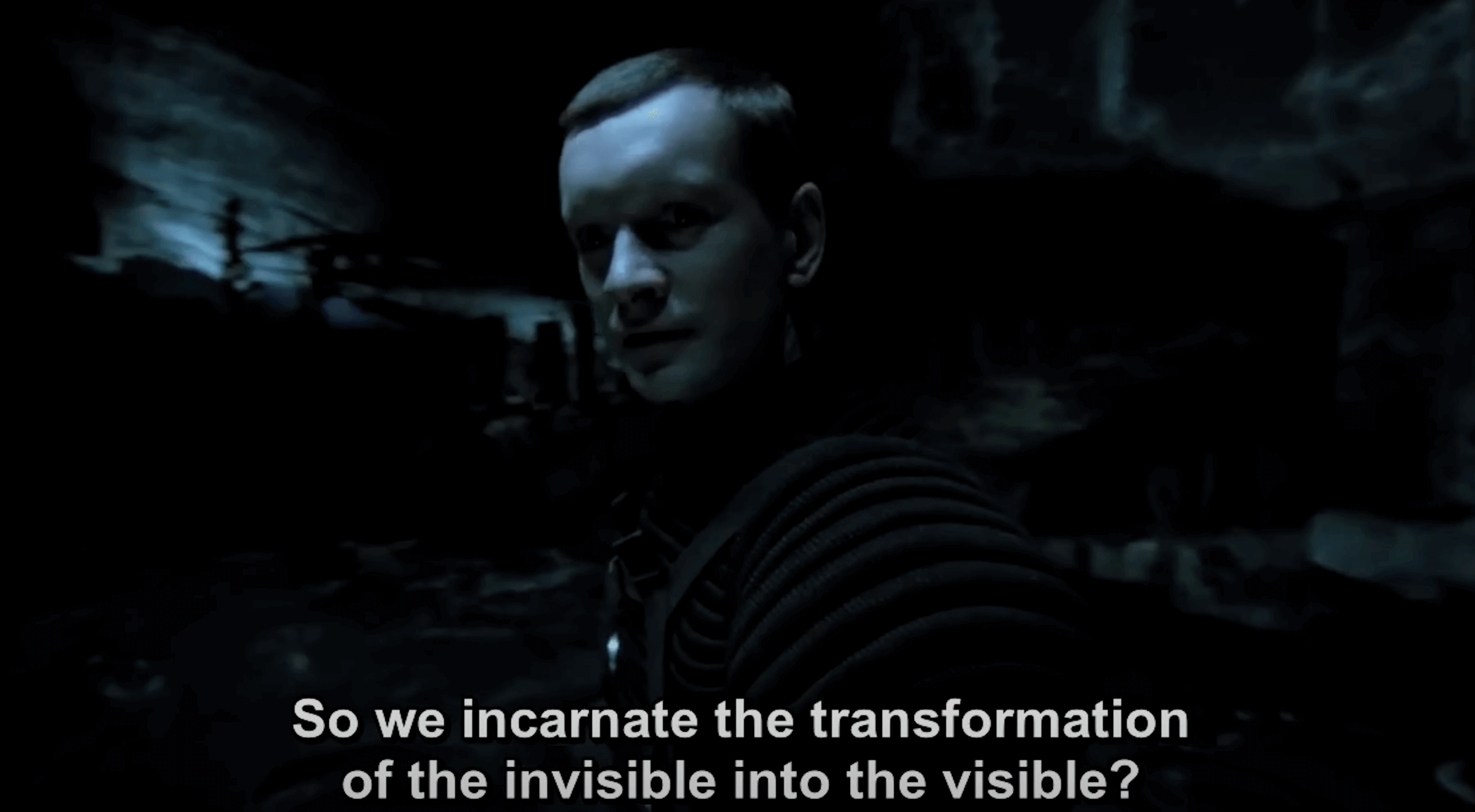 "Film still from 'On The Silver Globe'"